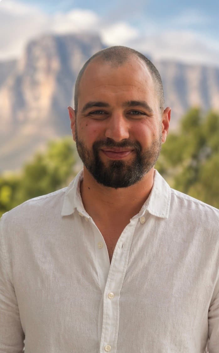 Matt Musikanth, founder and lead guide of Gone Wild Africa, in the Cape Winelands